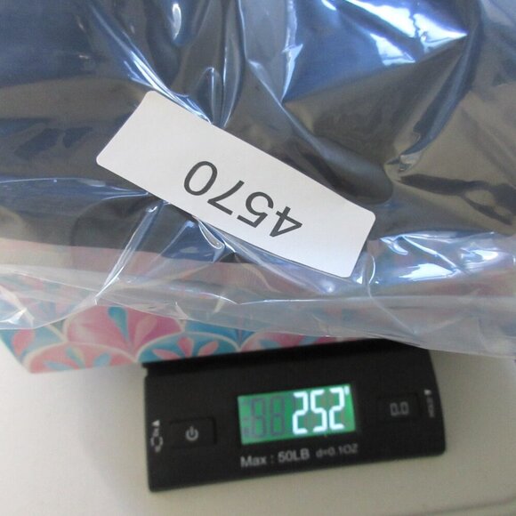 ADAY Throw & Roll Women's Leggings S Blue Zipped Pockets Stretch Running 252 - Picture 13 of 13